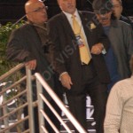 Carlos Santana exiting VIP area 1