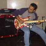 Jamming on EVH's Peavy amp Jamming on EVH's Peavy amp