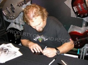 Michael Anthony Autograph session