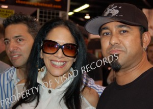 Sheila E and brother Pete