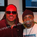 Steve Wonder and Teddy Riley Steve Wonder and Teddy Riley