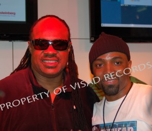 Steve Wonder and Teddy Riley