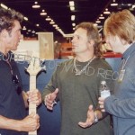 VIP area - George Lynch, Michael Anthony, Jeff Pilson VIP area - George Lynch, Michael Anthony, Jeff Pilson